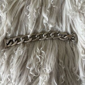 Lucky Brand Chunky Silver Chain Bracelet